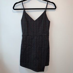 Gab & Kate Plaid Skort Romper from Mixology-SMALL